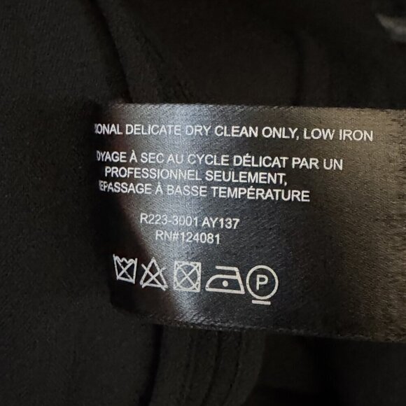 Proenza Schouler Black halter slit dress size 2 maxi length Runway Fall 2022 - Picture 11 of 12